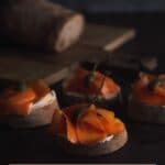 vegan smoked salmon made from carrots