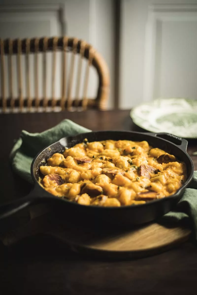 Gnocchi Mit Cremiger Kürbissauce