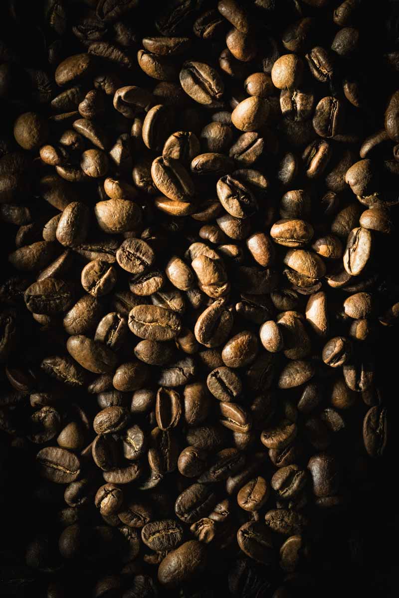 coffee beans - macro shot