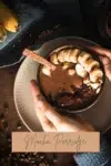 Mocha Porridge - Mocha Oats - veganer Haferbrei mit Kaffee und Schokolade